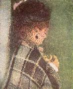 Pierre-Auguste Renoir Dame mit Schleier oil painting